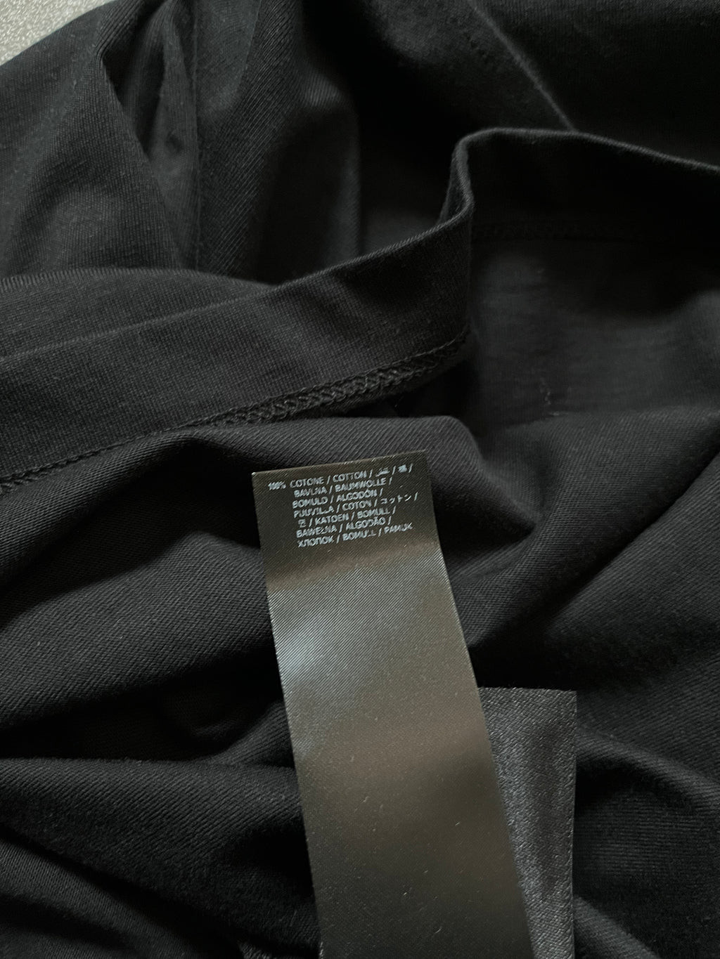 Ann Demeulemeester Handwritten Graphic T-shirt Black Men - M