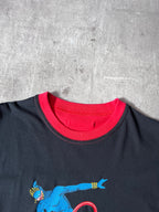 Jean Paul Gaultier 90s Vintage Graphic T-shirt Red Black Men - M