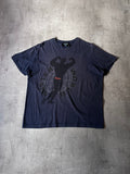 S/S 1992 Jean Paul Gaultier "Mister World" Graphic T-shirt Navy Men - M