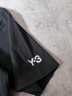 Y-3 Yohji Yamamoto x Adidas Signature Logo T-shirt Black Men - S