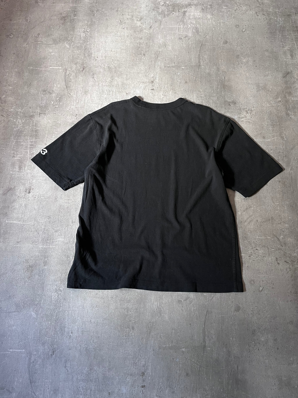 Y-3 Yohji Yamamoto x Adidas Signature Logo T-shirt Black Men - S