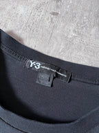 Y-3 Yohji Yamamoto x Adidas Embroidered Logo T-shirt Black Men - XL