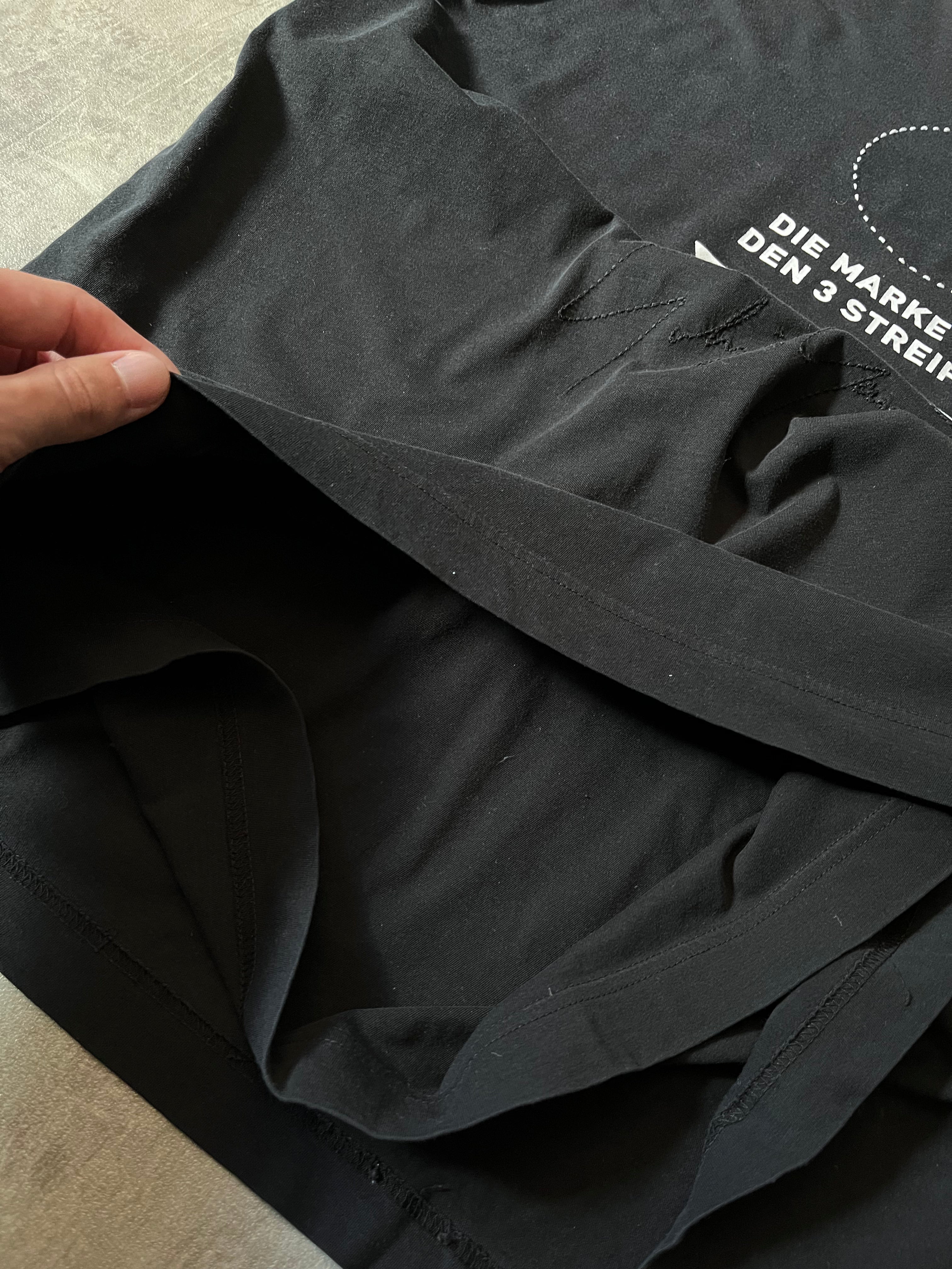 Y-3 Yohji Yamamoto x Adidas Embroidered Logo T-shirt Black Men - XL