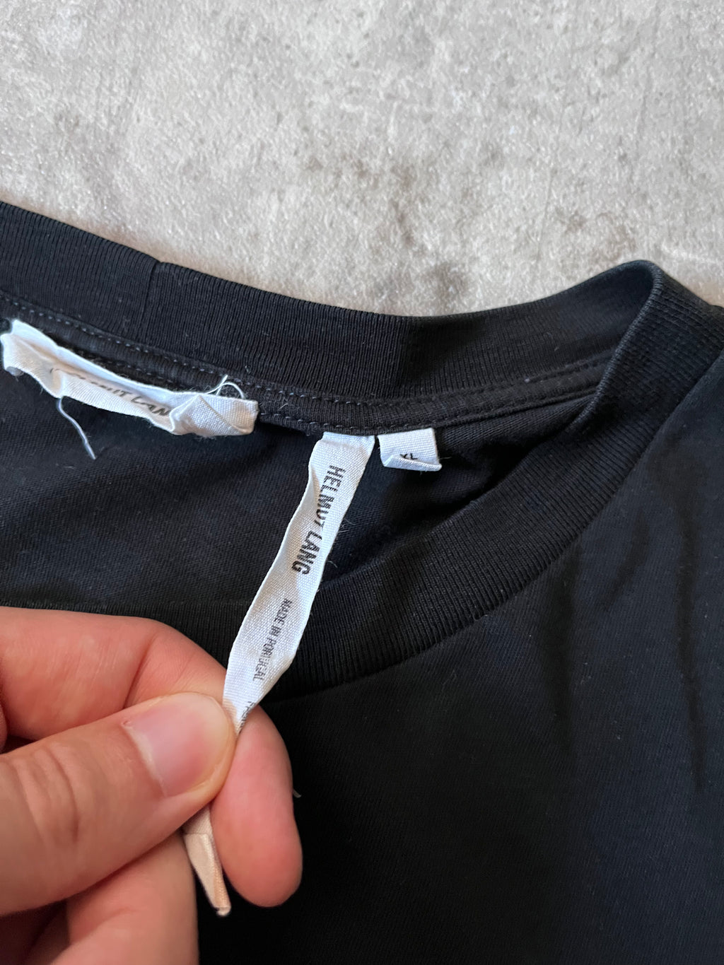 A/W 2018/19 Helmut Lang Taxi Limited Edition T-shirt Black Men - XL