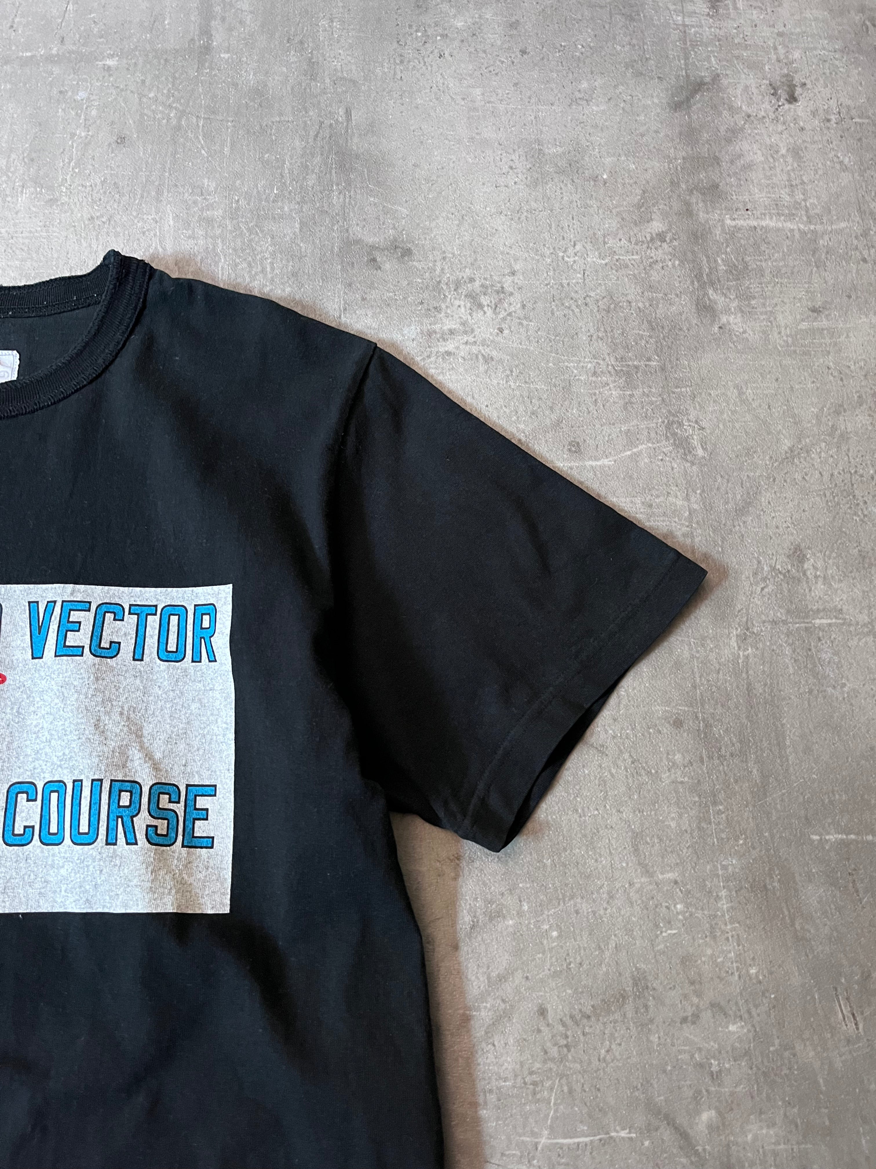 S/S 2018 Sacai x Lawrence Weiner Graphic T-shirt Black Men - L