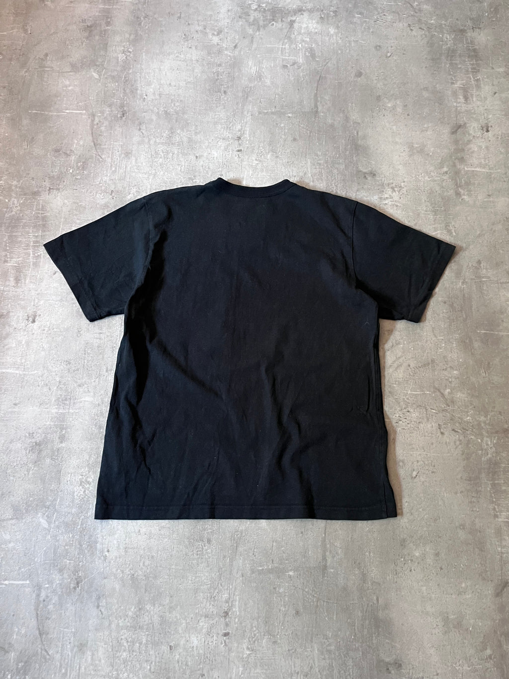 S/S 2018 Sacai x Lawrence Weiner Graphic T-shirt Black Men - L