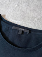 Gucci Vintage Triangle Graphic T-shirt Black Men - L