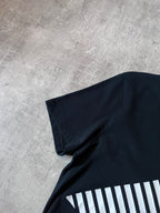 Gucci Vintage Triangle Graphic T-shirt Black Men - L