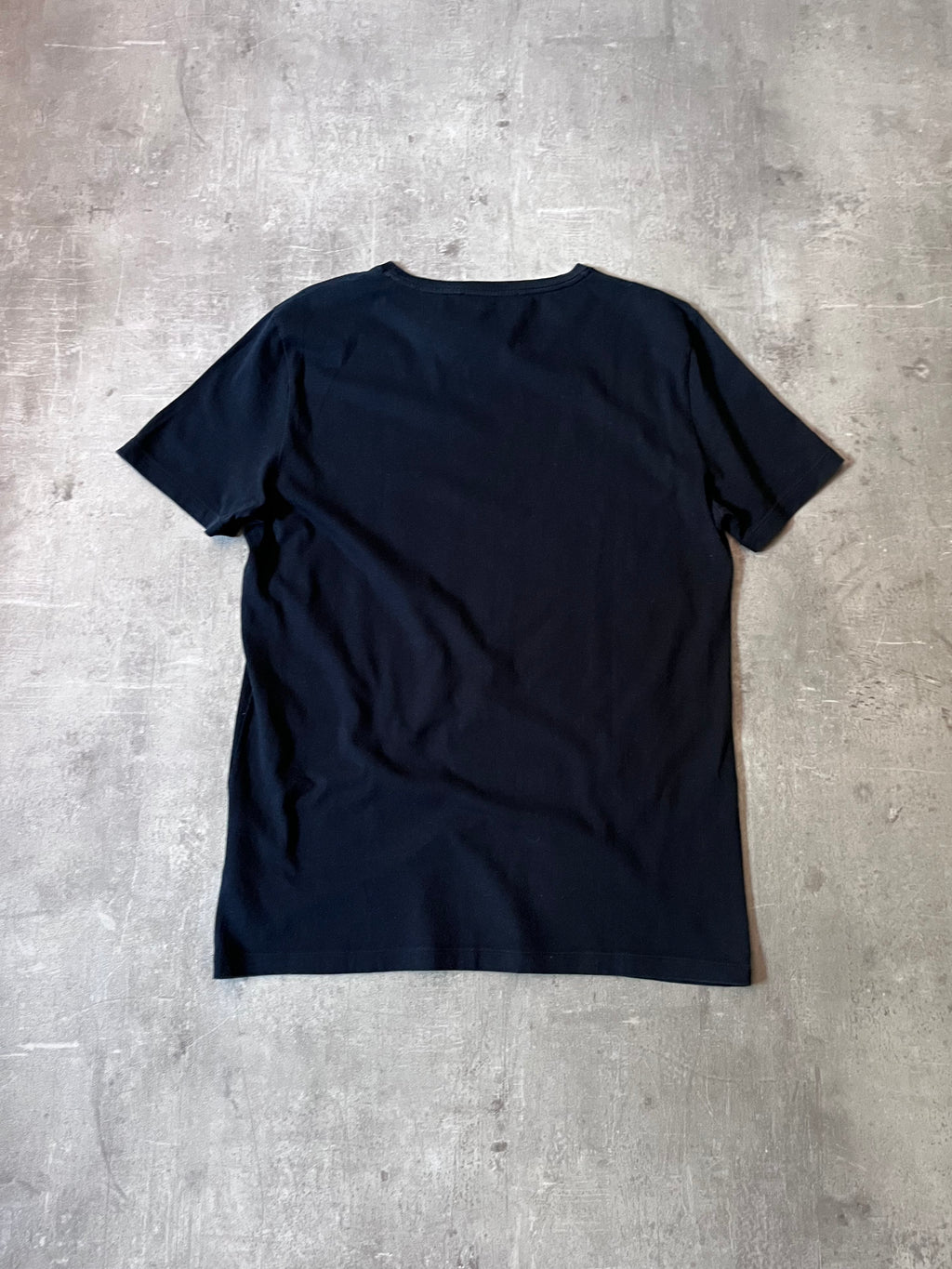 Gucci Vintage Triangle Graphic T-shirt Black Men - L