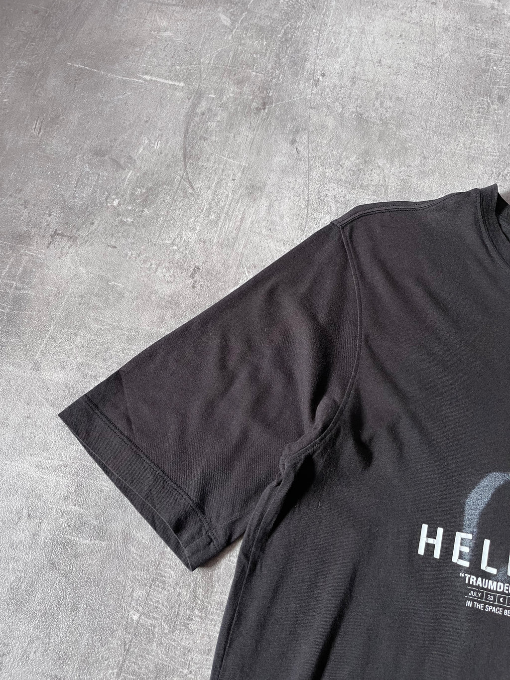 A/W 2017 Helmut Lang Traumdeutung T-shirt Black Men - M