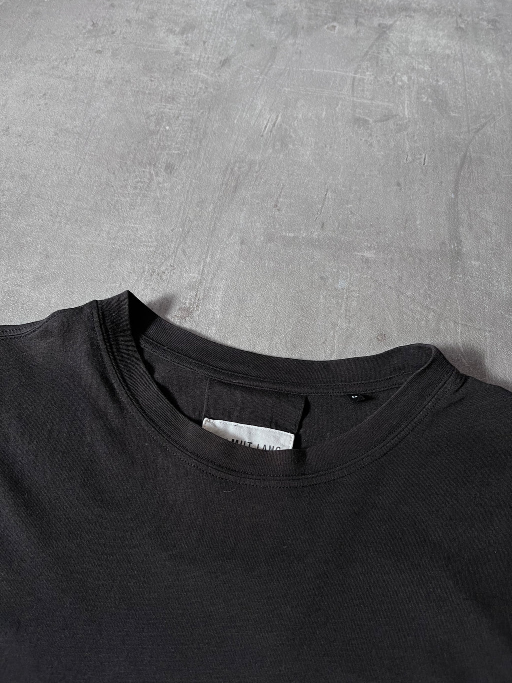 A/W 2017 Helmut Lang Traumdeutung T-shirt Black Men - M