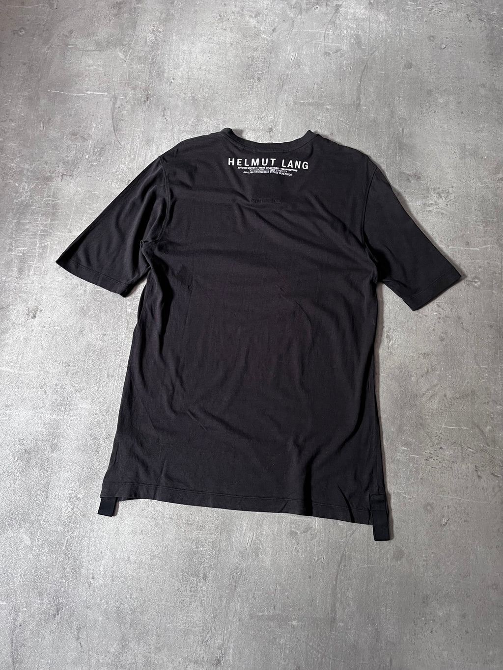 A/W 2017 Helmut Lang Traumdeutung T-shirt Black Men - M