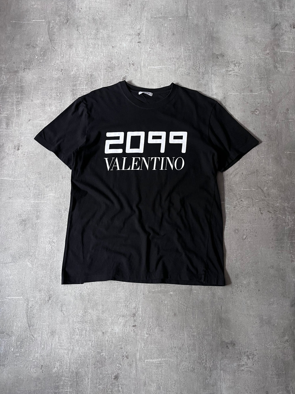Valentino 2099 Graphic T-shirt Black Men - M