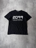 Valentino 2099 Graphic T-shirt Black Men - M