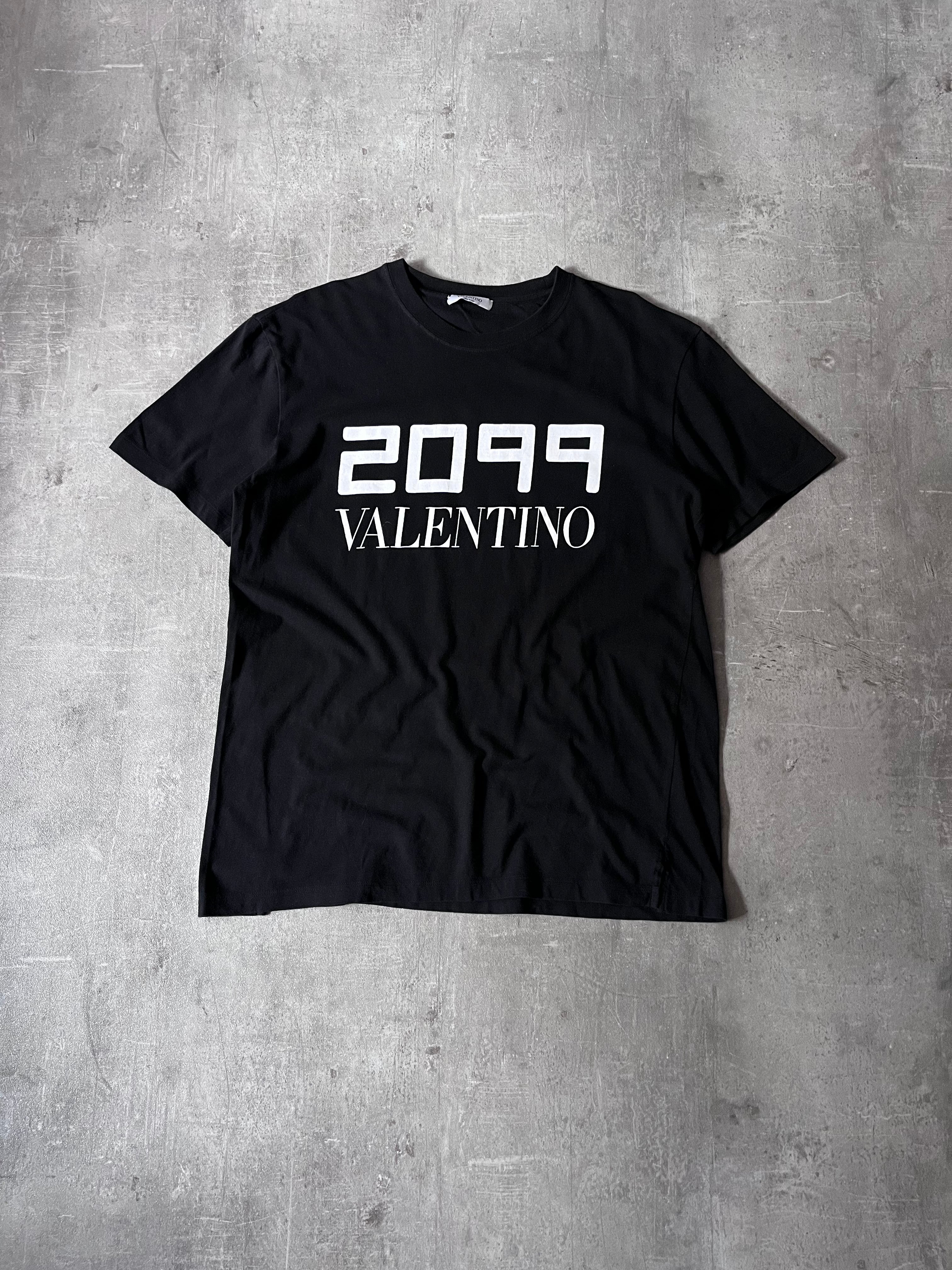 Valentino 2099 Graphic T-shirt Black Men - M