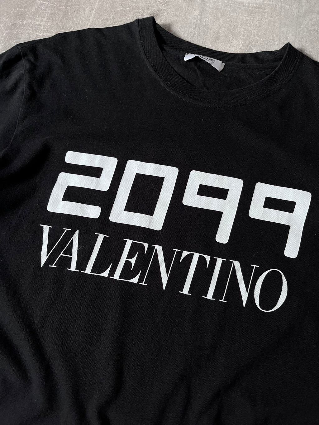 Valentino 2099 Graphic T-shirt Black Men - M
