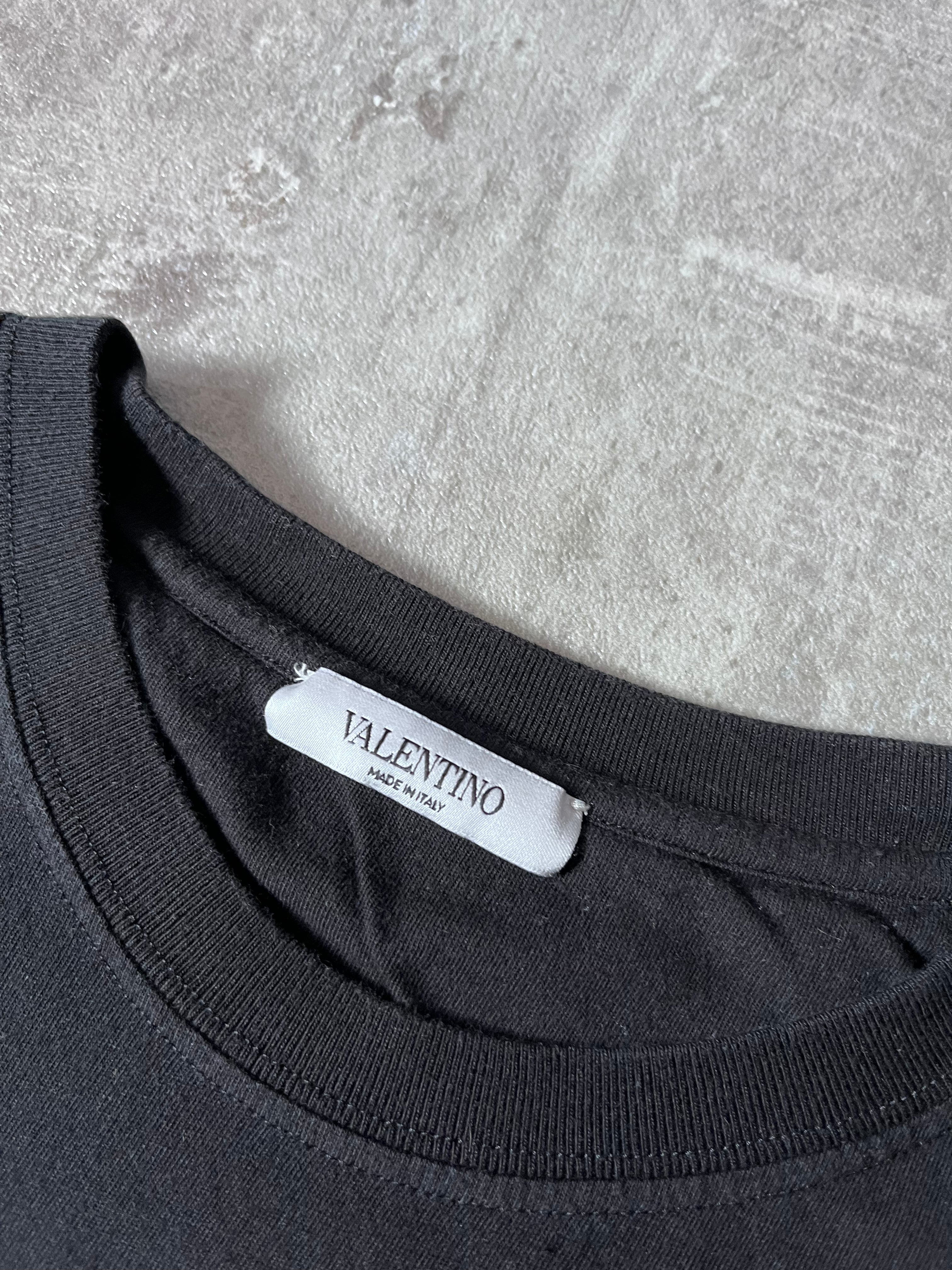 Valentino 2099 Graphic T-shirt Black Men - M