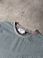 Thom Browne Striped Pocket T-shirt Blue Black Grey Men - XL
