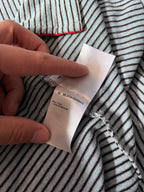 Thom Browne Striped Pocket T-shirt Blue Black Grey Men - XL