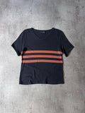 S/S 1999 Chanel Knited Striped T-shirt Navy Women - M