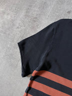 S/S 1999 Chanel Knited Striped T-shirt Navy Women - M