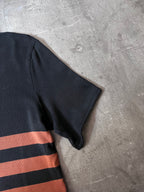 S/S 1999 Chanel Knited Striped T-shirt Navy Women - M