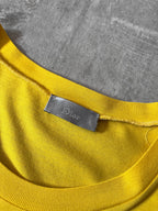 2008 Dior by Kris Van Assche T-shirt Yellow Men - L