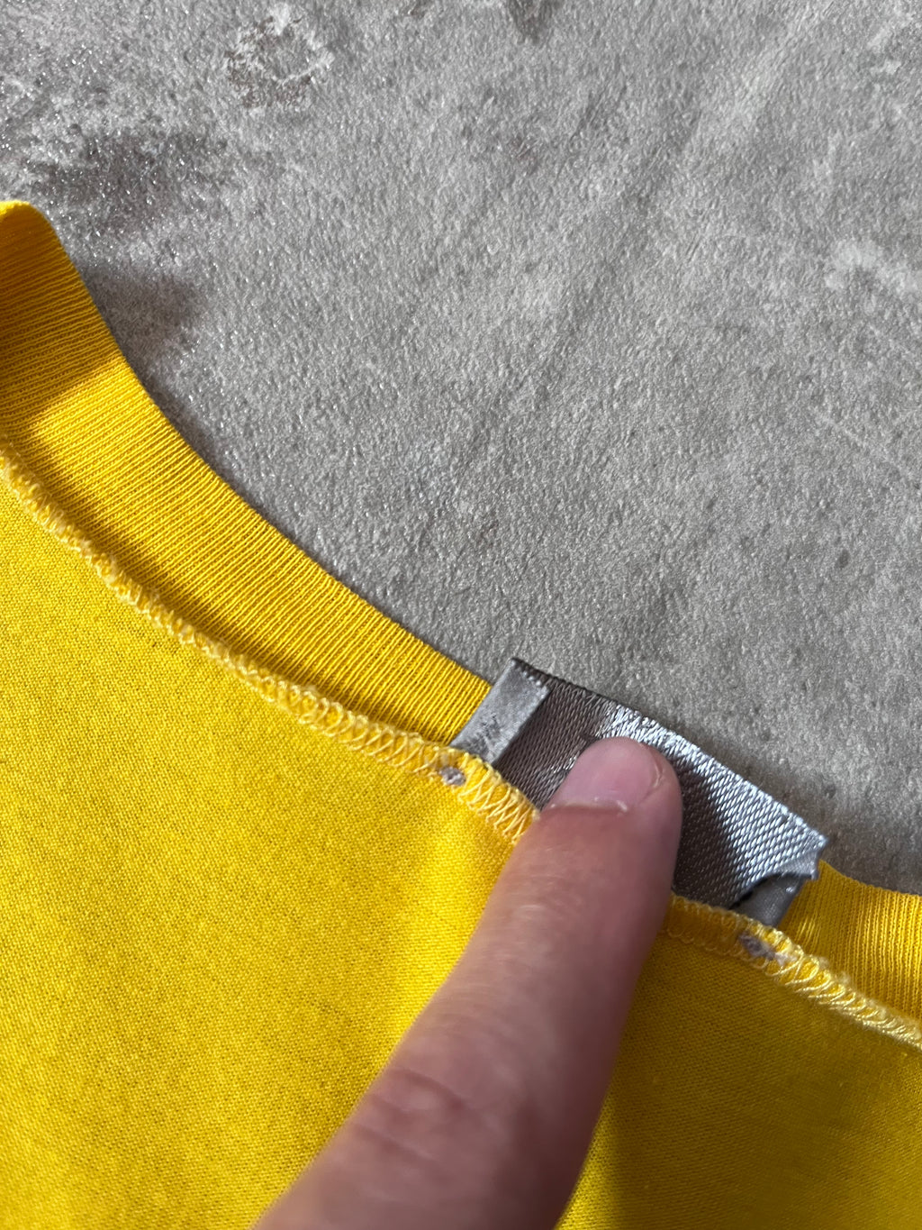 2008 Dior by Kris Van Assche T-shirt Yellow Men - L