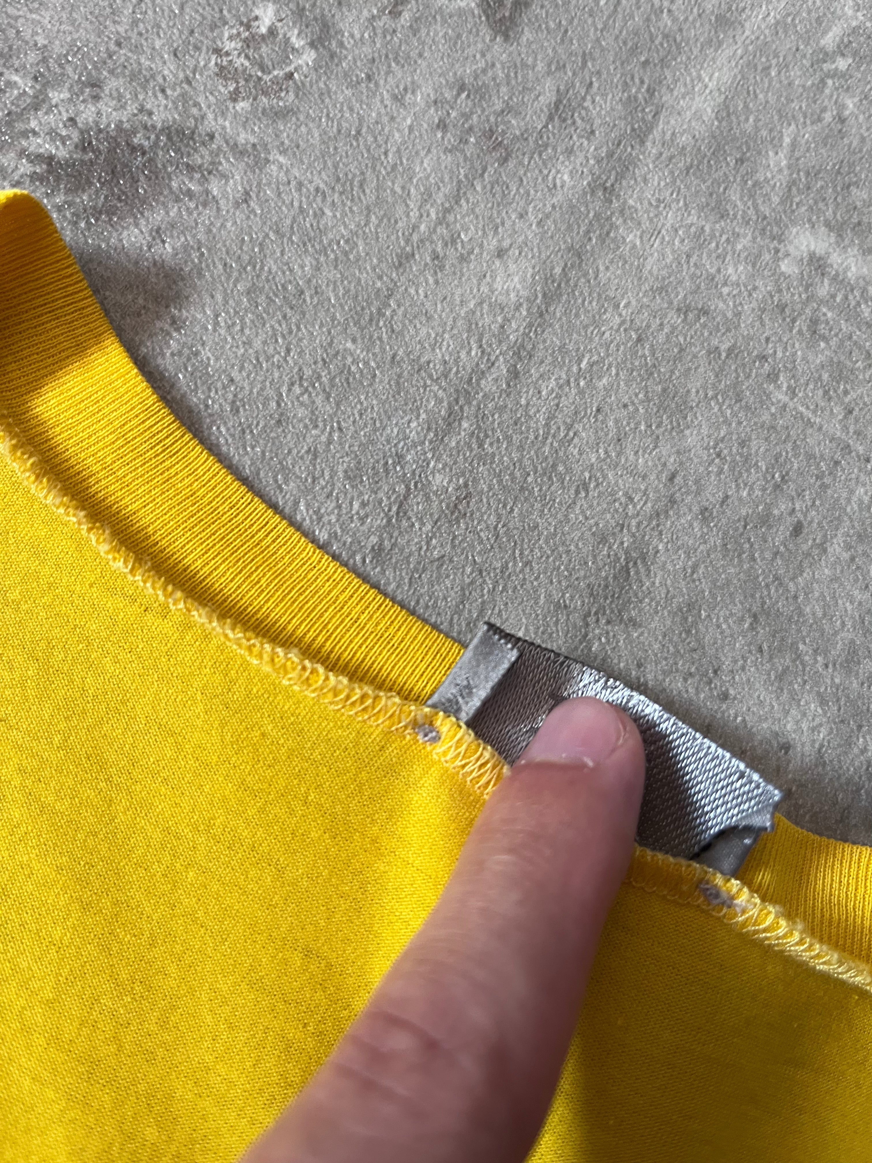 2008 Dior by Kris Van Assche T-shirt Yellow Men - L