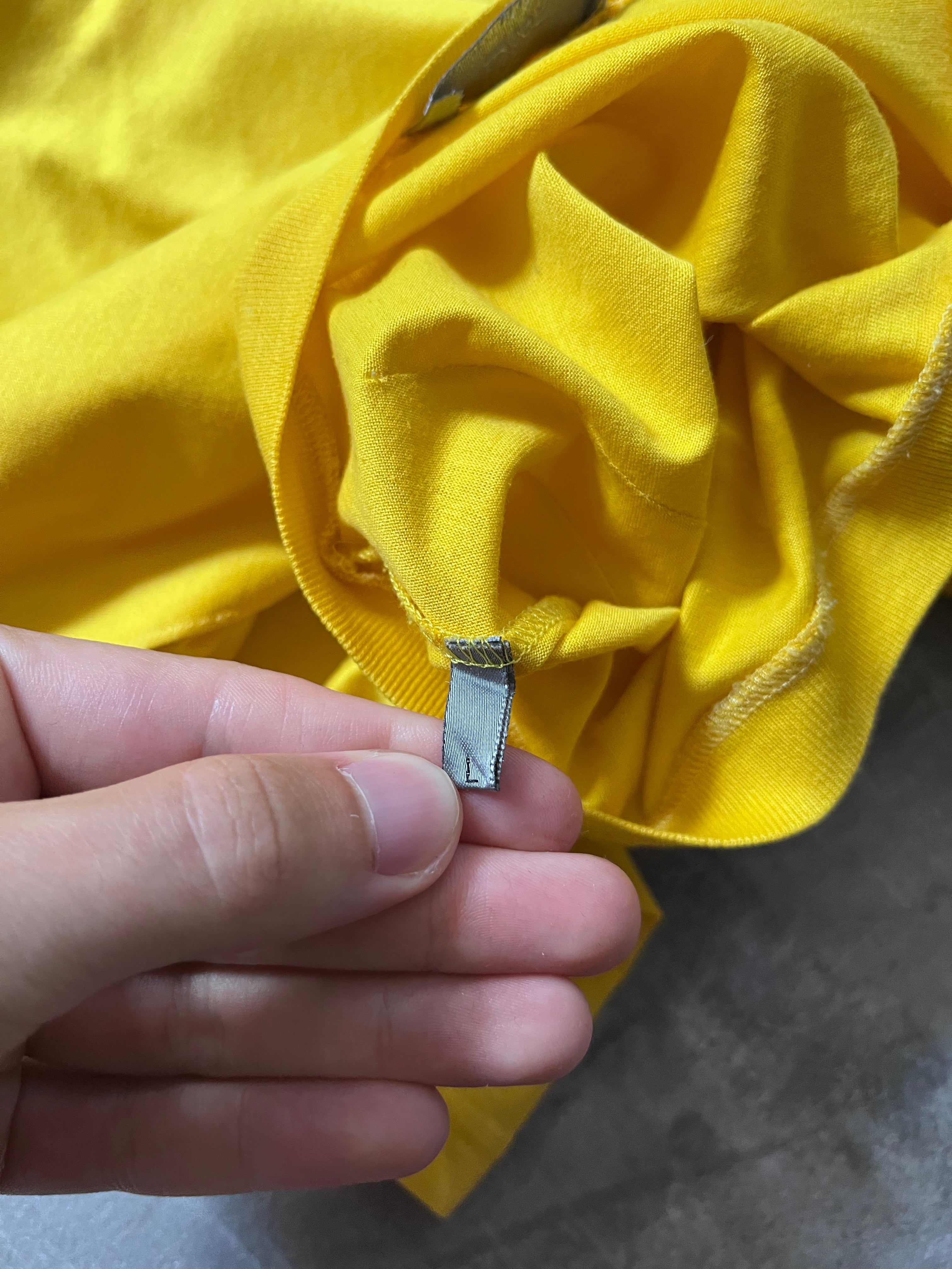 2008 Dior by Kris Van Assche T-shirt Yellow Men - L