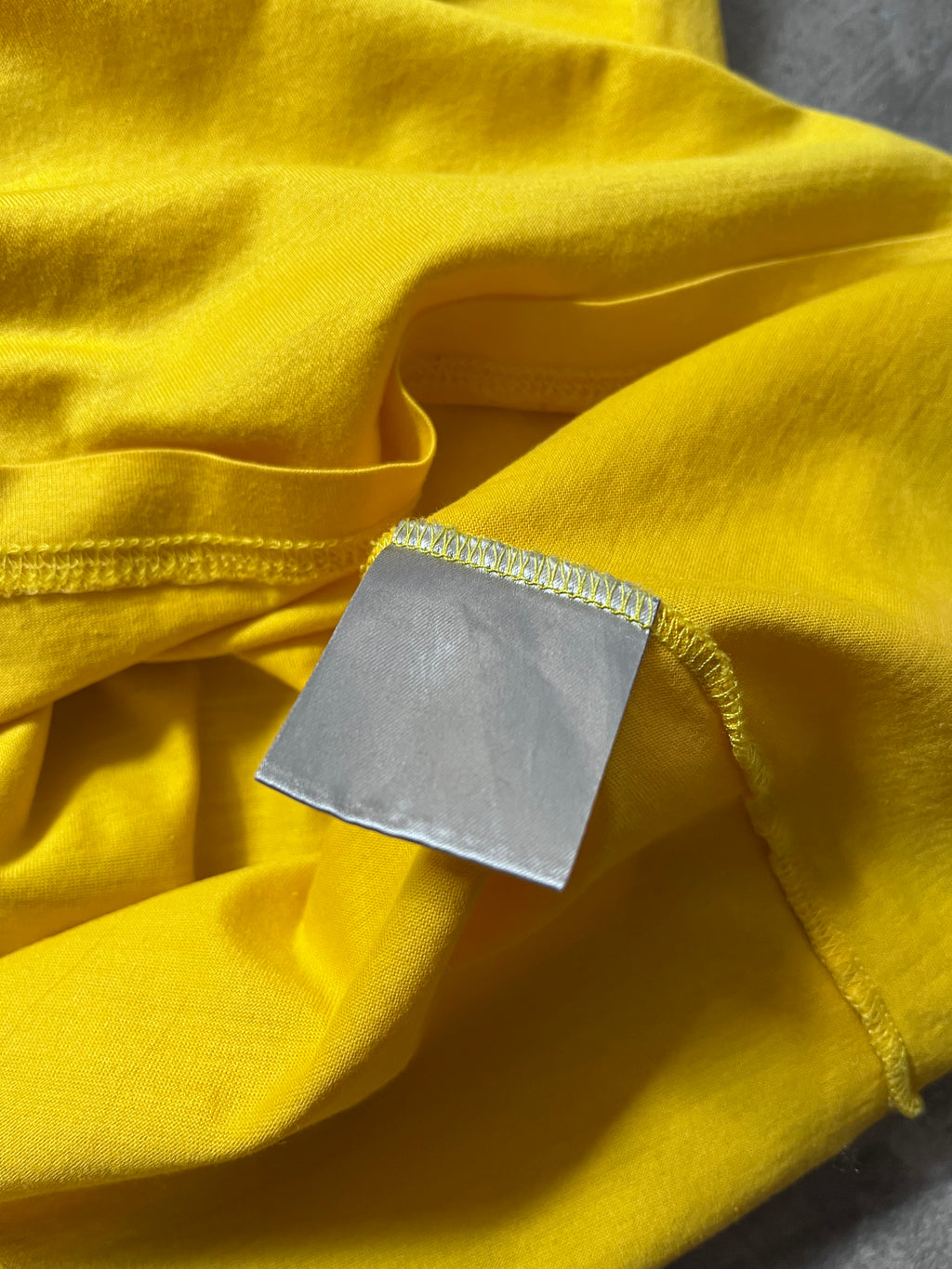 2008 Dior by Kris Van Assche T-shirt Yellow Men - L