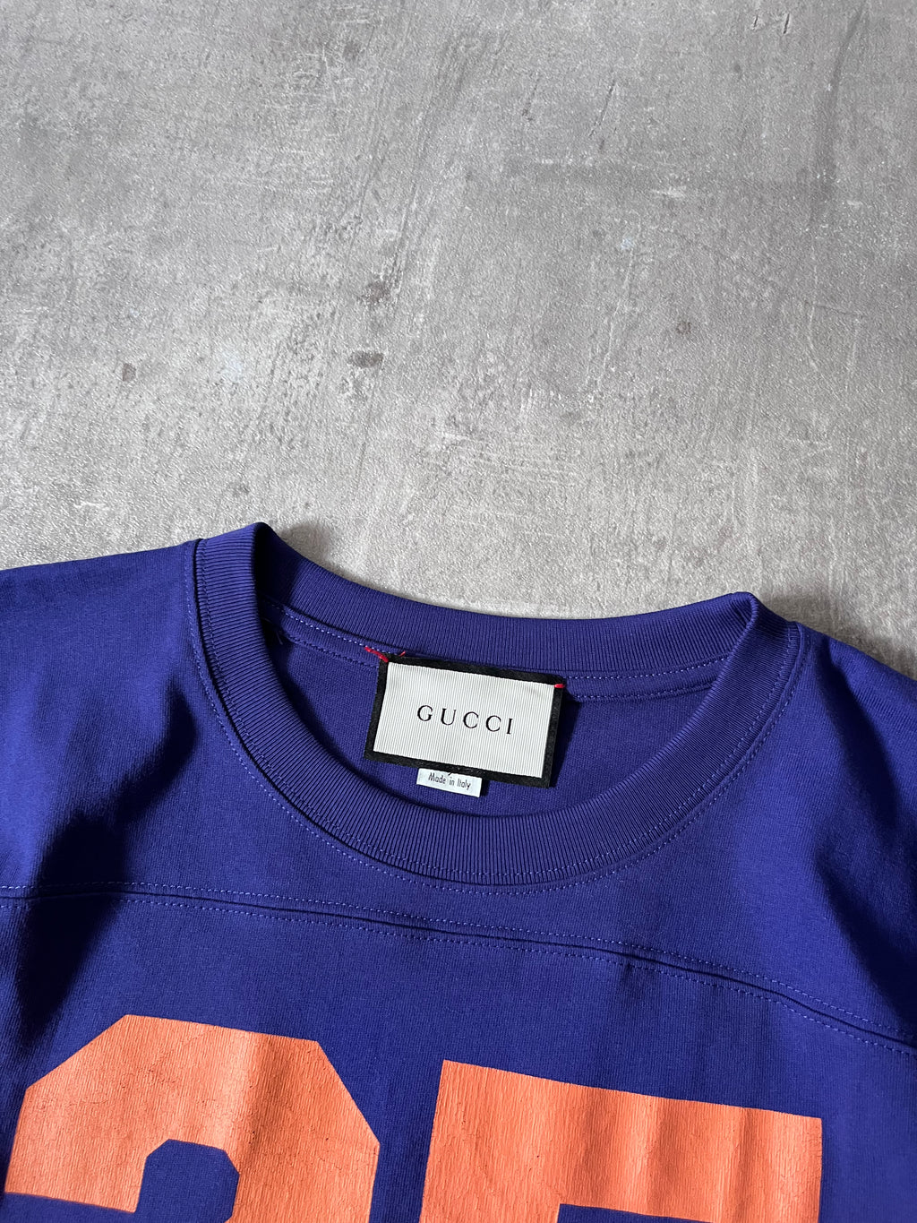 Gucci 25 Eschatology Blind For Love T-shirt Navy Men - L