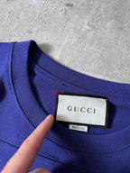 Gucci 25 Eschatology Blind For Love T-shirt Navy Men - L