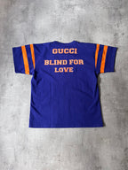 Gucci 25 Eschatology Blind For Love T-shirt Navy Men - L