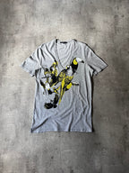 S/S 2009 Gucci Birds Toocan V-Neck T-shirt Grey Men - XL