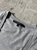 S/S 2009 Gucci Birds Toocan V-Neck T-shirt Grey Men - XL