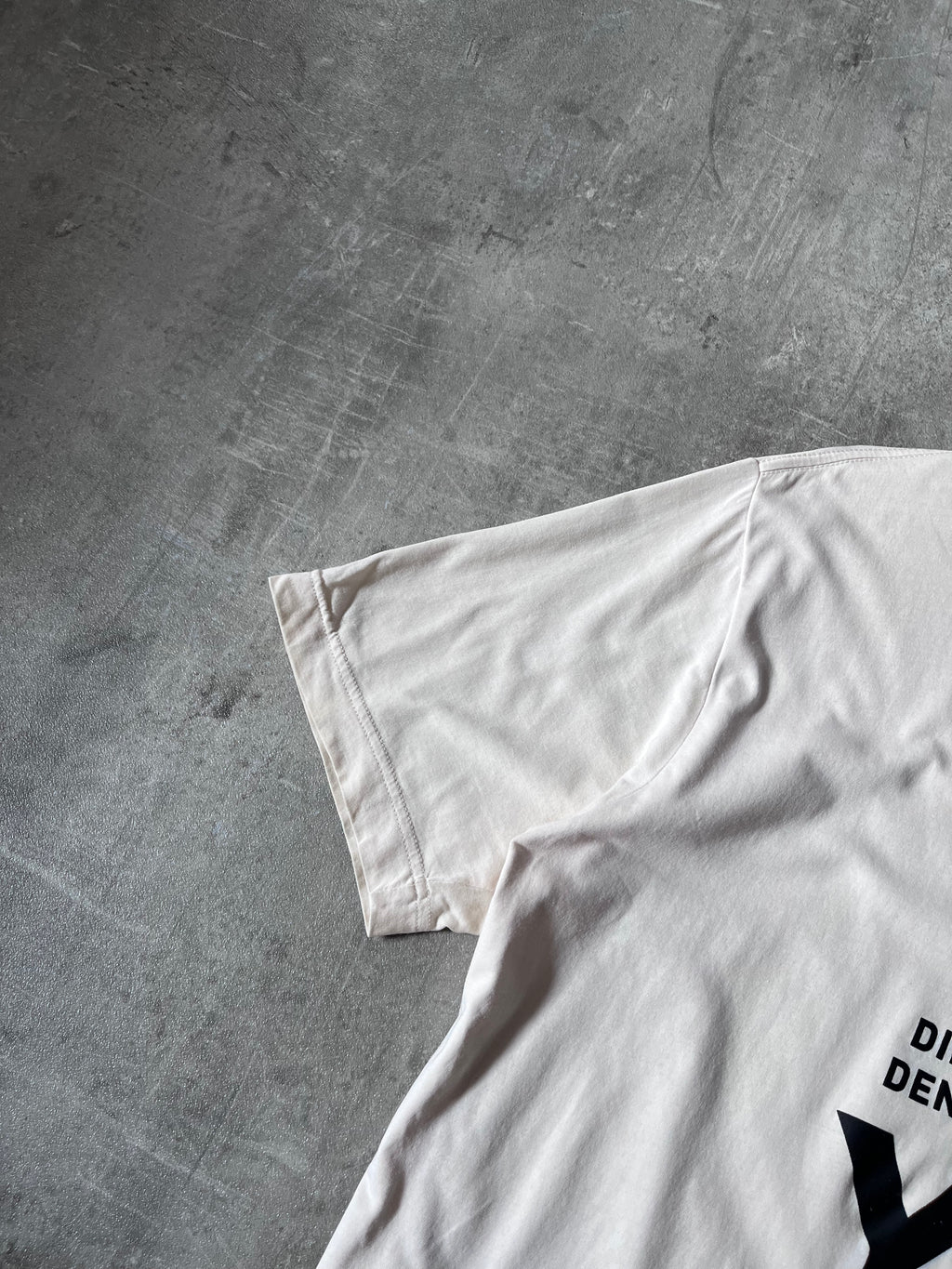 Y-3 Yohji Yamamoto x Adidas Embroidered Logo T-shirt Beige Men - M
