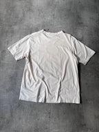 Y-3 Yohji Yamamoto x Adidas Embroidered Logo T-shirt Beige Men - M