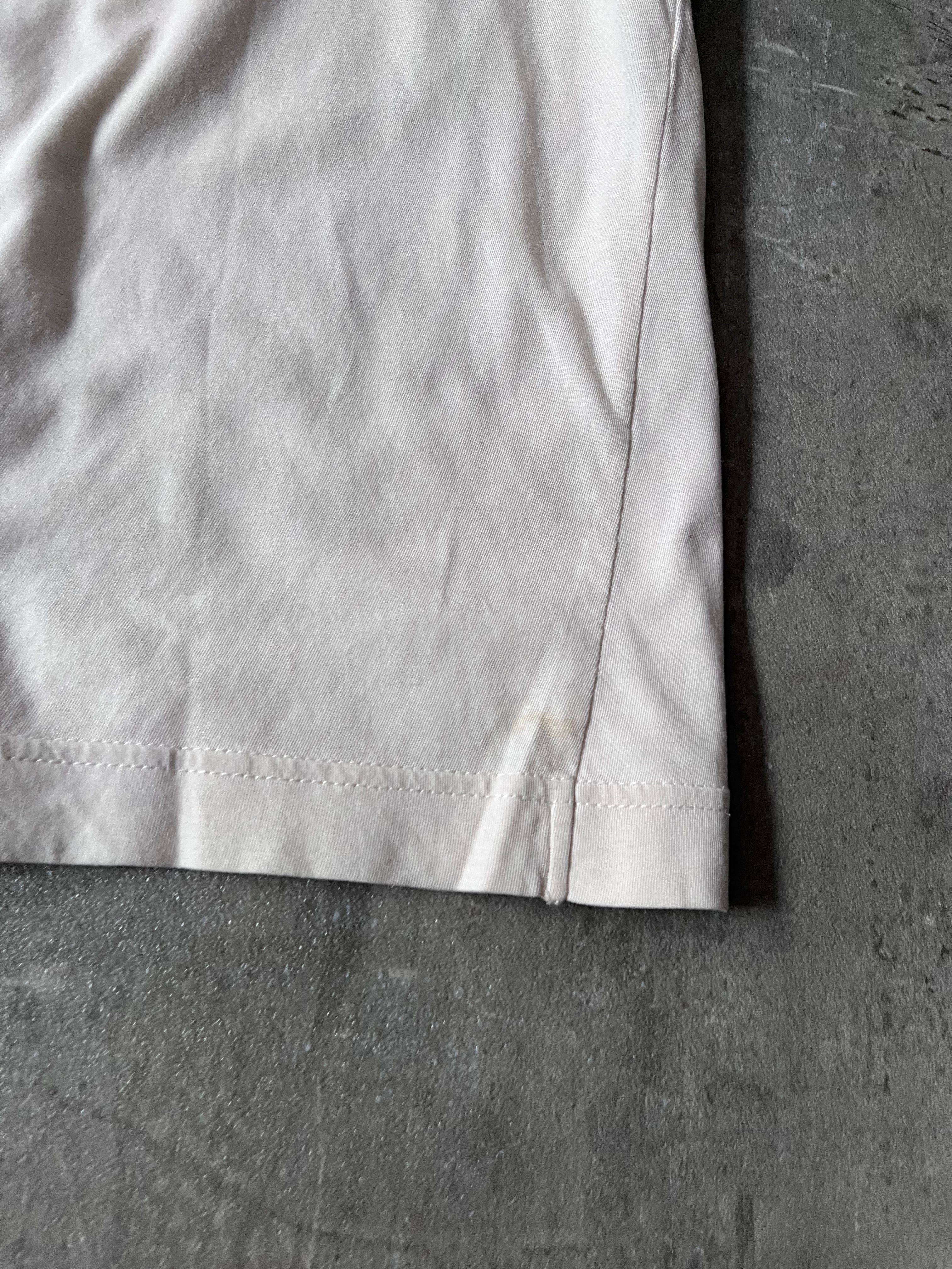 Y-3 Yohji Yamamoto x Adidas Embroidered Logo T-shirt Beige Men - M