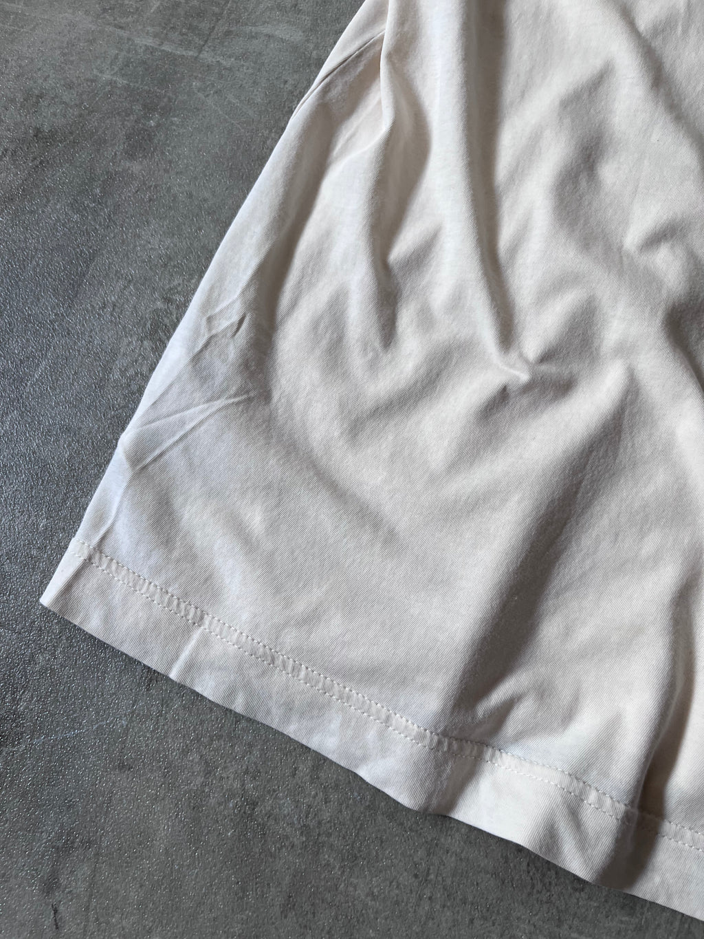 Y-3 Yohji Yamamoto x Adidas Embroidered Logo T-shirt Beige Men - M