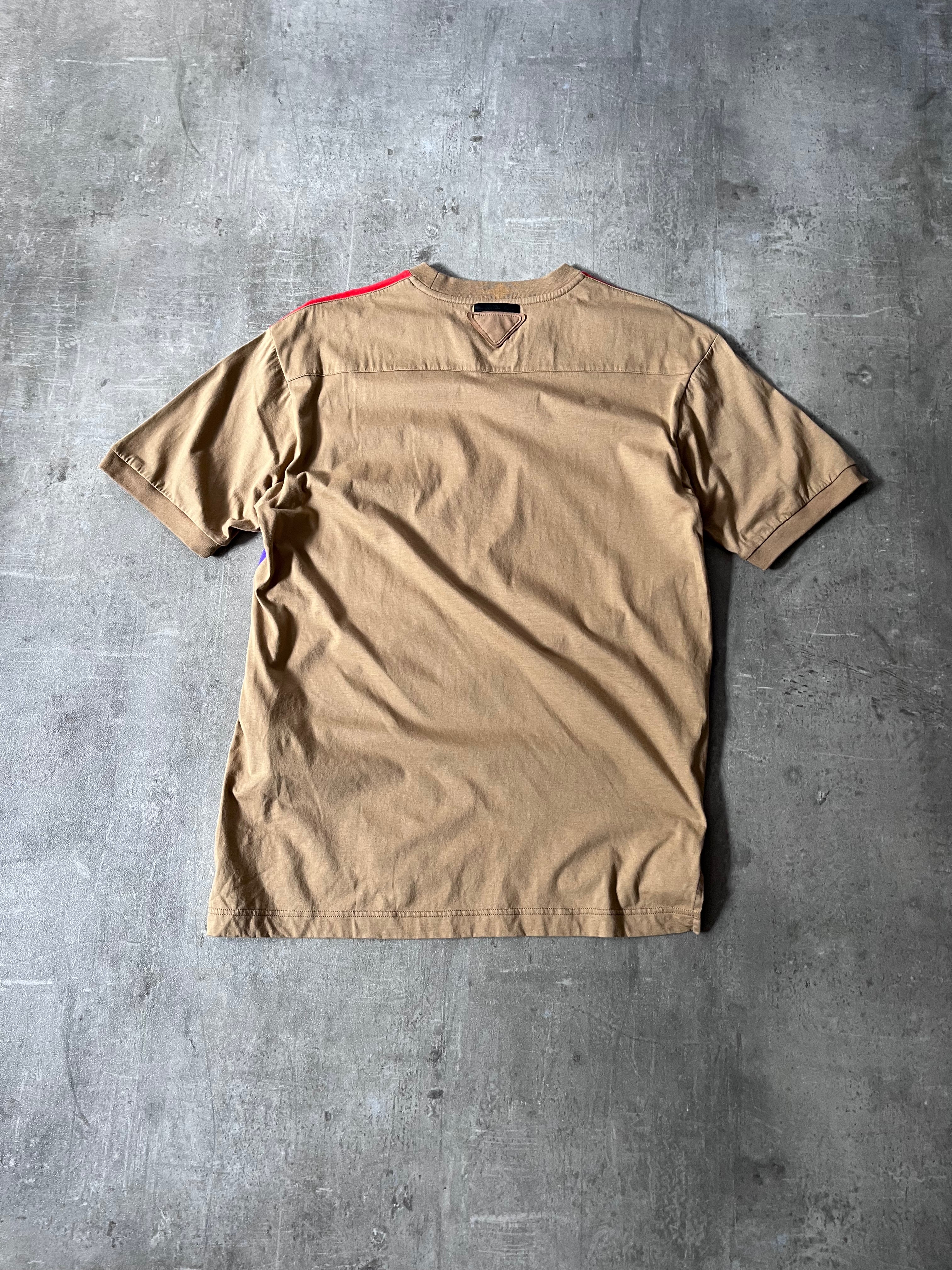 S/S 2020 Prada Bowling Face Print T-shirt Multicolor Men - S