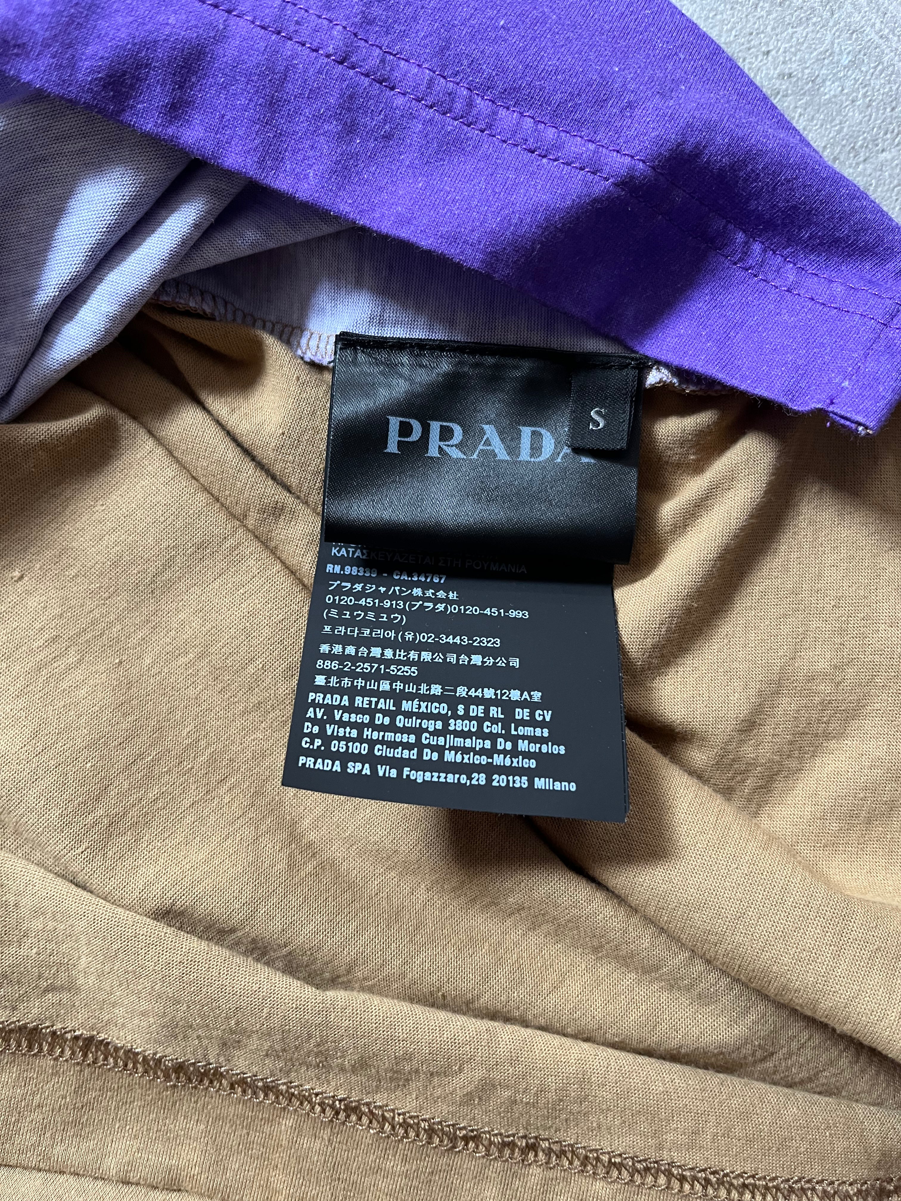 S/S 2020 Prada Bowling Face Print T-shirt Multicolor Men - S
