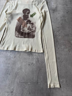 A/W 2003 Jean Paul Gaultier Eyeball Mesh Top Long Sleeve Unisex - S