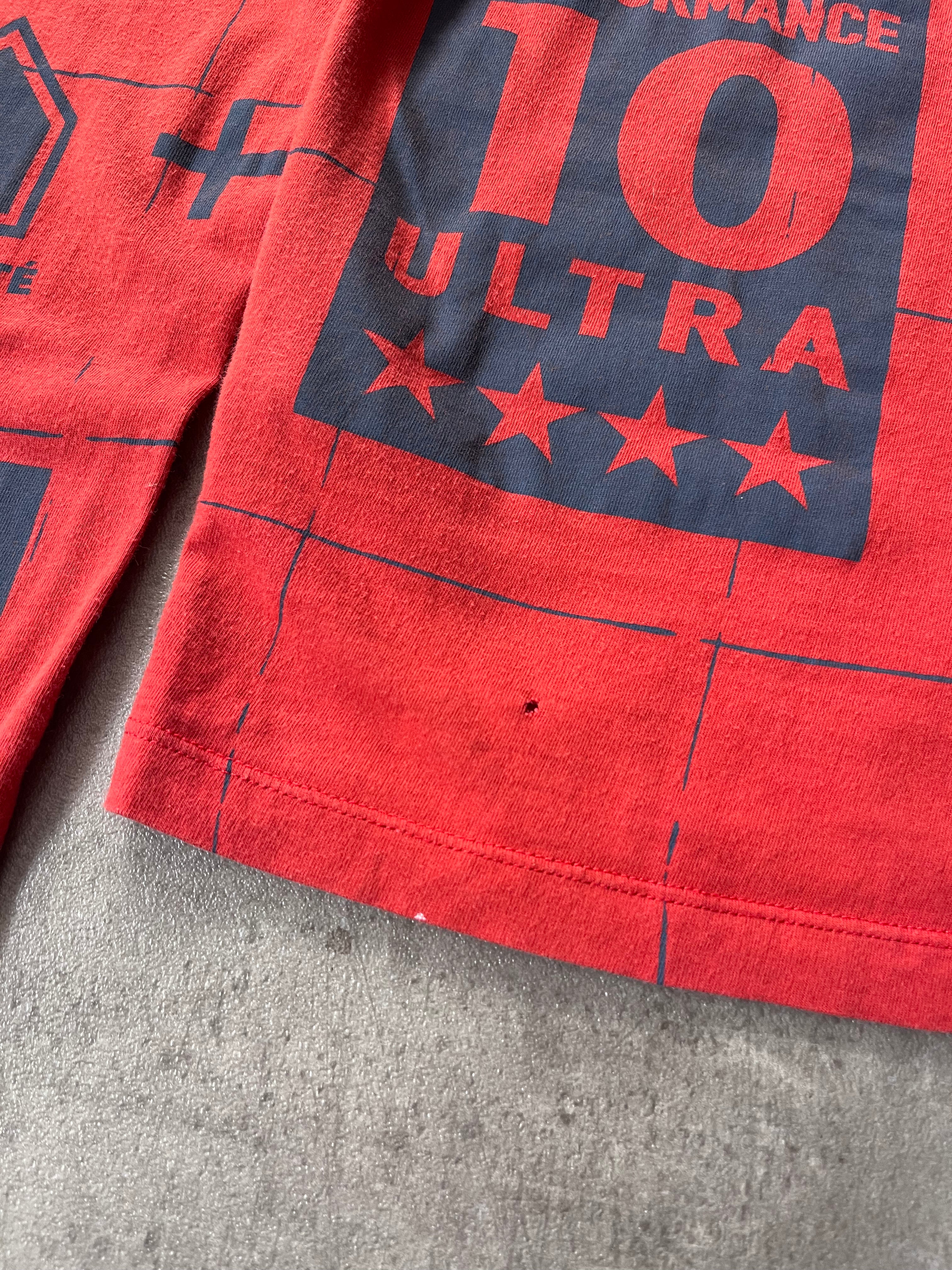 A/W 2014 Maison Margiela Solar All Over Print Long Sleeve Red Men - M