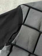 2018 Comme des Garcons Homme Plus Asymmetrical Brick T-shirt Black Grey Men - S