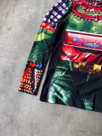 S/S 1996 Walter Van Beirendonck W&LT Alien Long Sleeve Multicolor Men - L