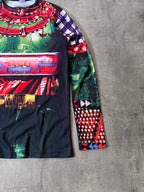 S/S 1996 Walter Van Beirendonck W&LT Alien Long Sleeve Multicolor Men - L