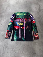 S/S 1996 Walter Van Beirendonck W&LT Alien Long Sleeve Multicolor Men - L