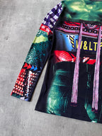 S/S 1996 Walter Van Beirendonck W&LT Alien Long Sleeve Multicolor Men - L