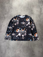 F/W 2020 Comme des Garcons Shirt x Futura Long Sleeve Black Men - M